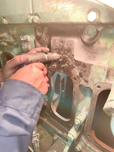 Onsite Crack Repair By Metal Stitching And Metal Locking