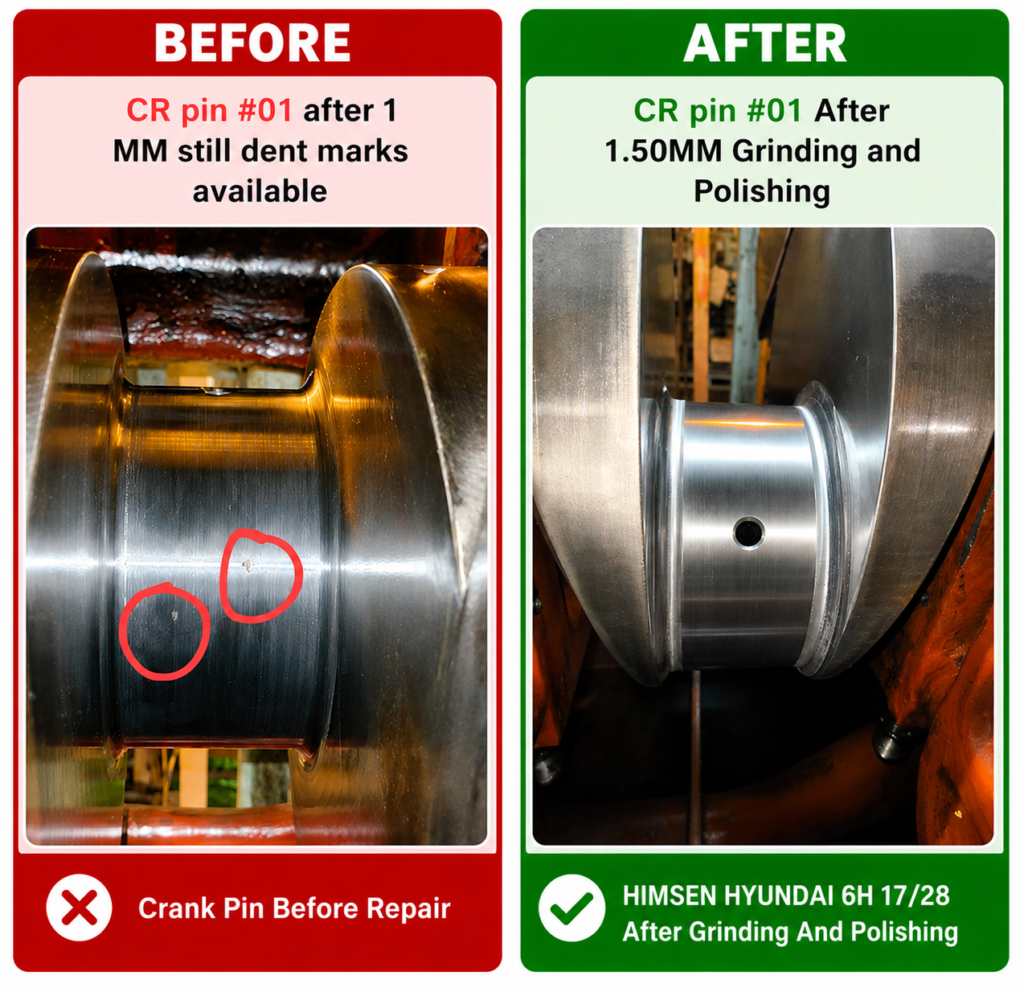 Onsite Crankshaft Repair – Turkey