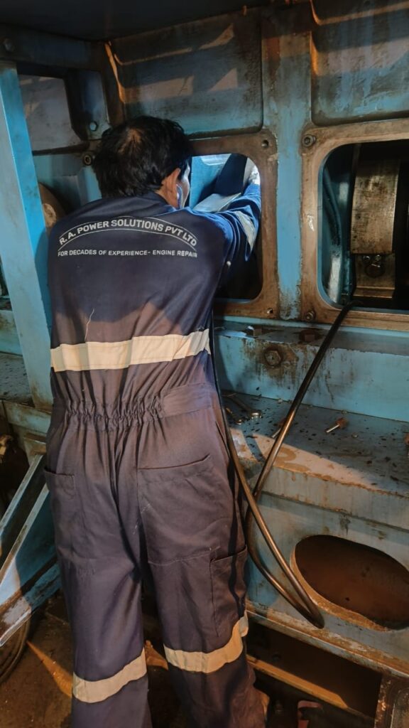 Repair of damaged Crankshaft