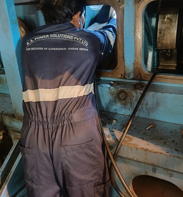 Repair of damaged Crankshaft