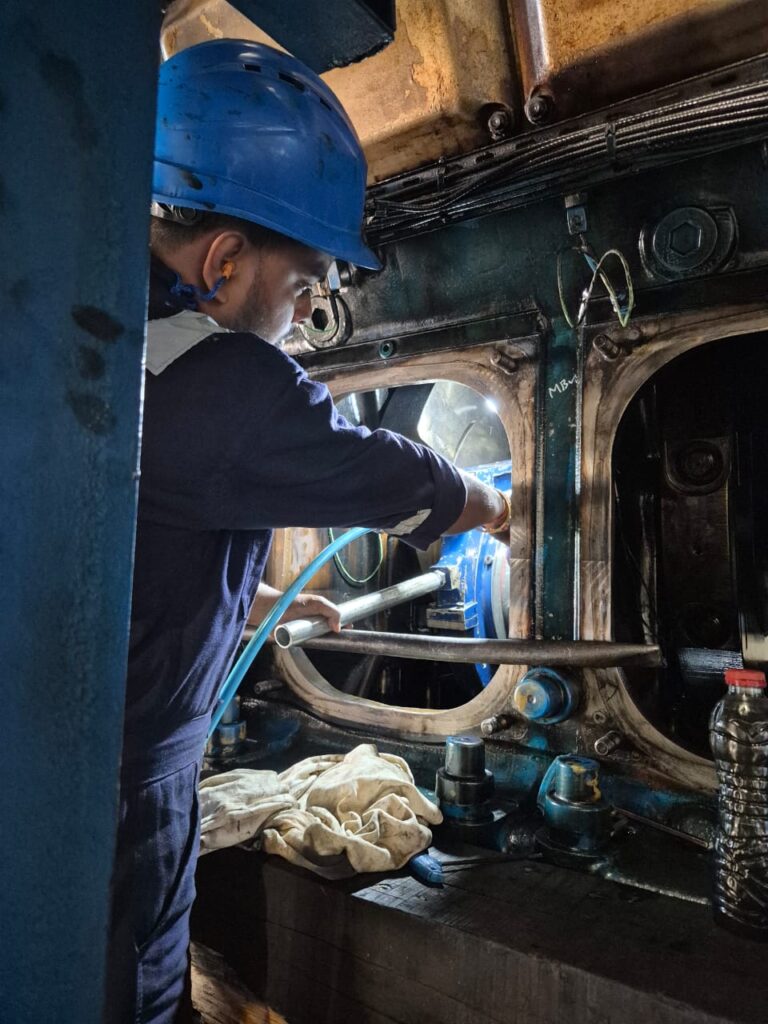 Onsite Crankshaft machining