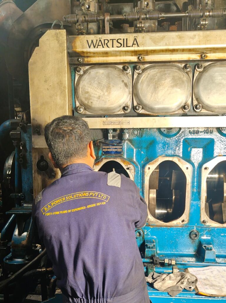 In situ crankshaft repair services