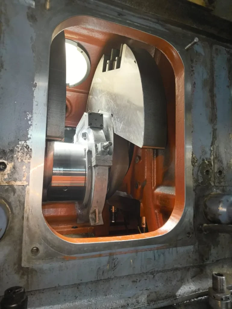 Crankpin finish after polishing