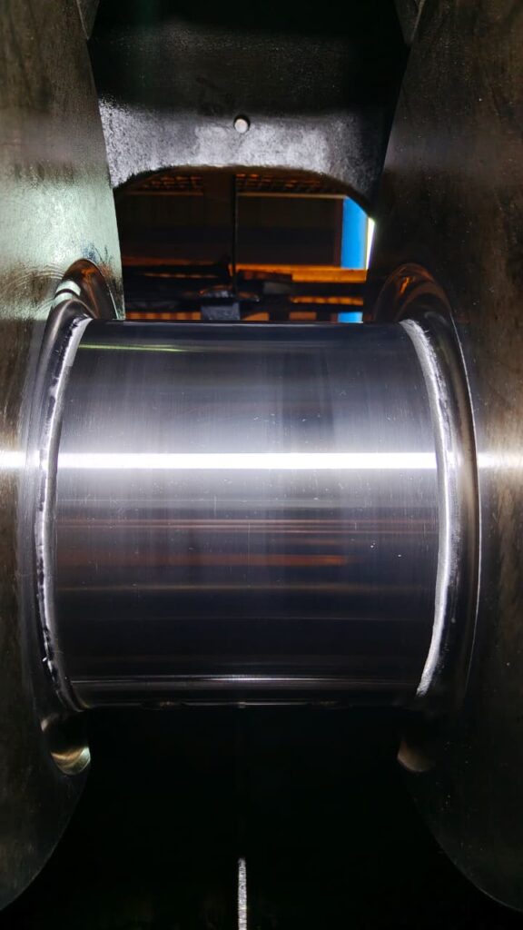 Crankpin After Grinding And Polishing