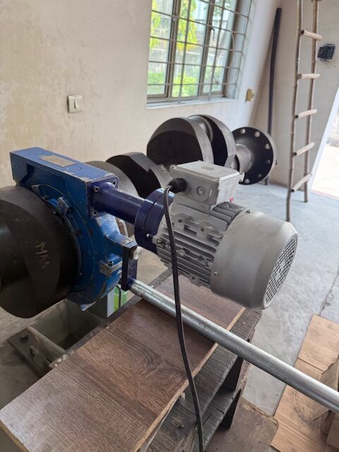 On-Site Crankshaft Grinding Machine with Electric Motor System