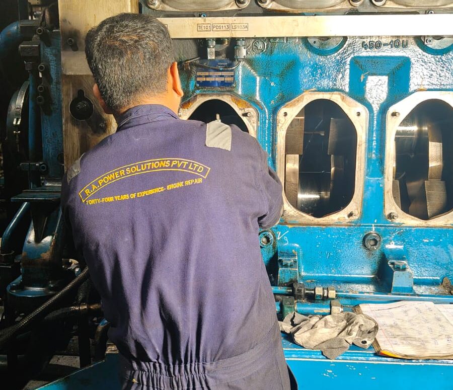 In Situ Crankshaft Grinding By Expert Technicians