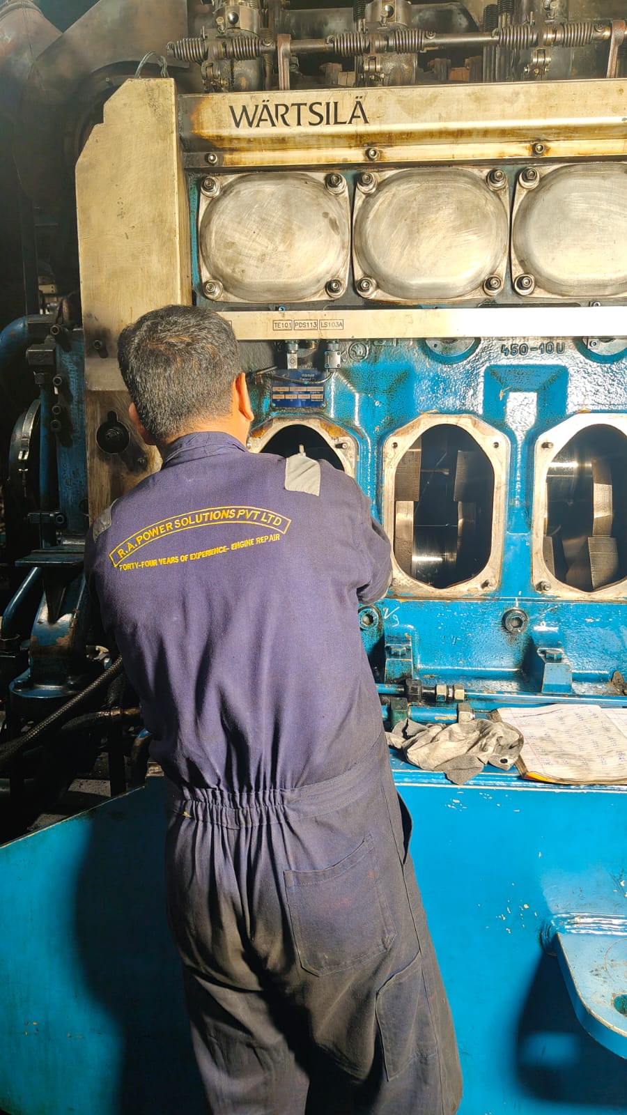 In Situ Crankshaft Grinding By Expert Technicians