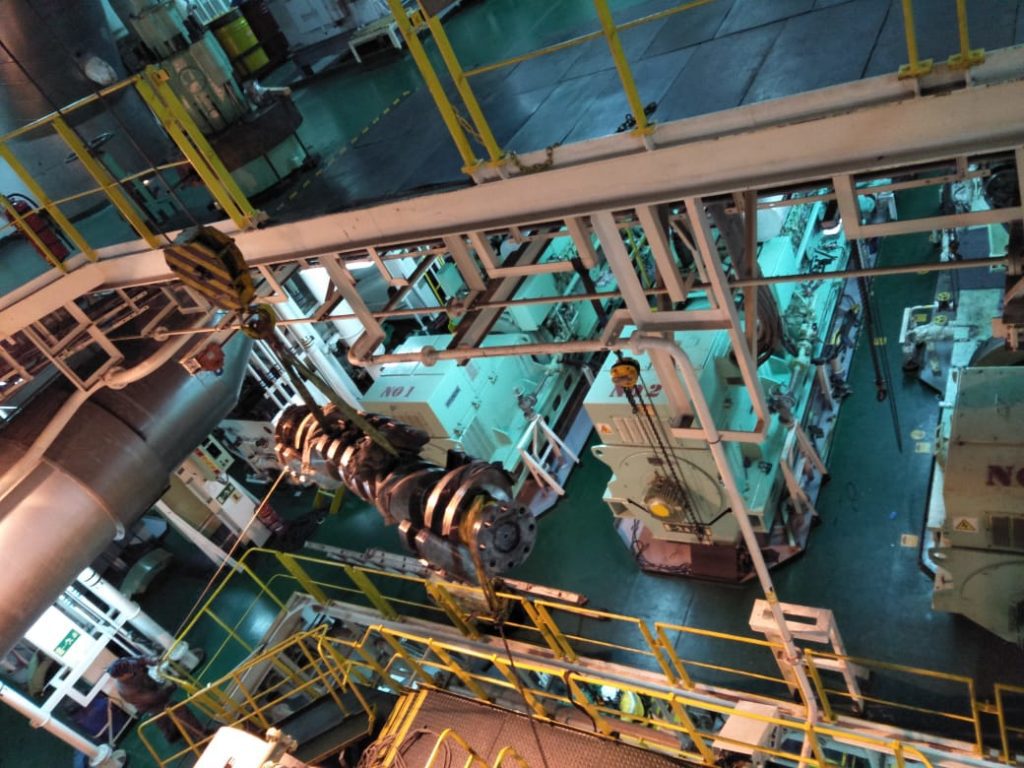Insitu Crankshaft Grinding Services In Brazil