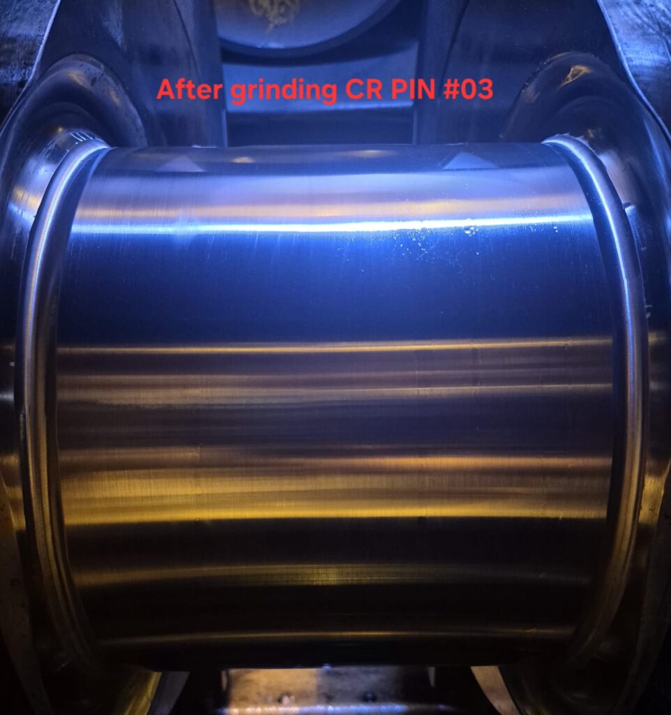 Crankpin After Grinding