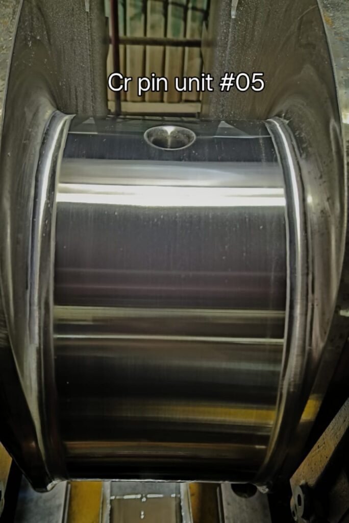 Crankpin After Grinding And Polishing