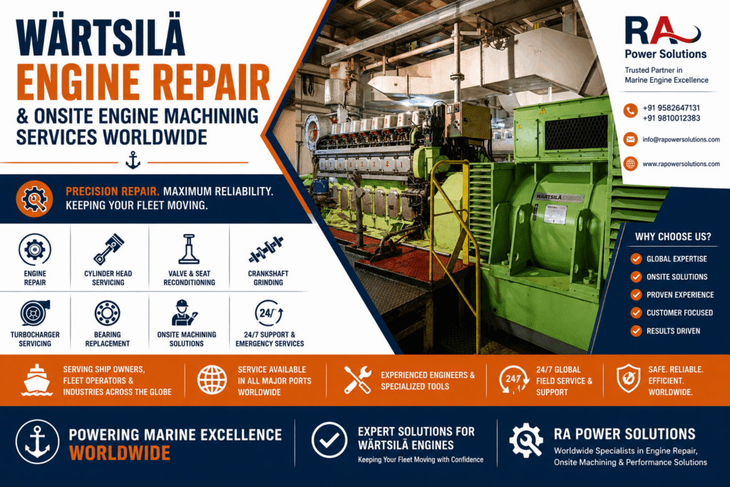 Wartsila Crankshaft Repair