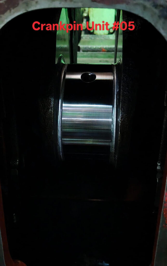 Yanmar Engine Crankpin After Repair